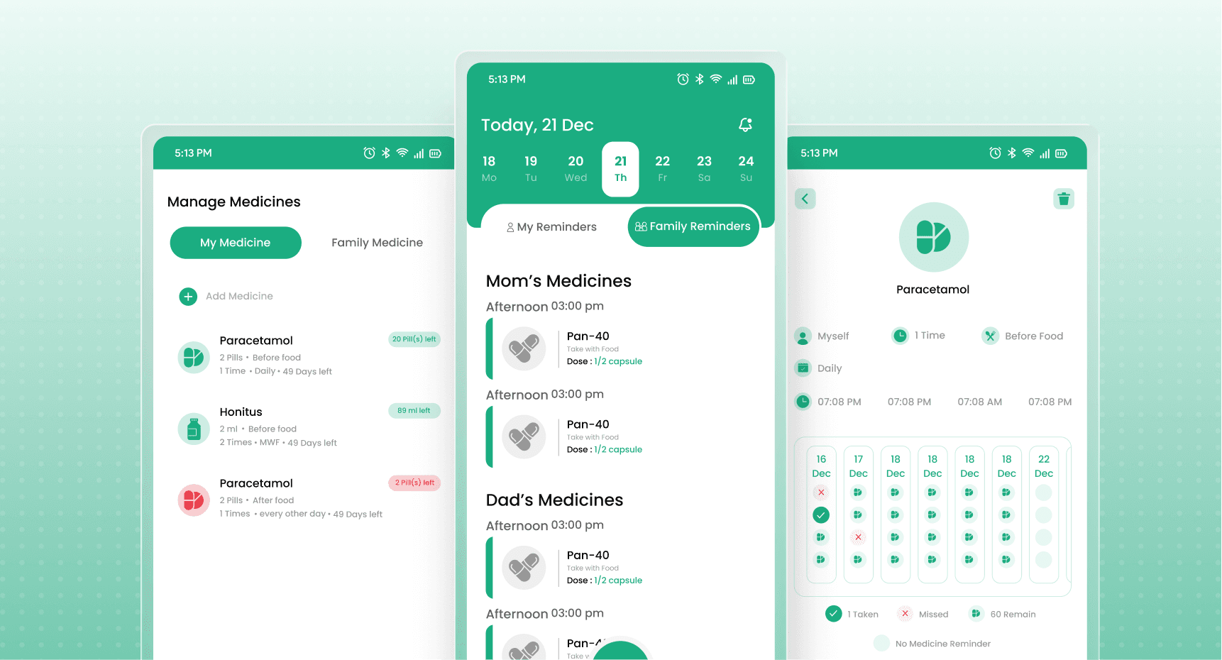 Designing a Seamless Medicine Tracking Experience
