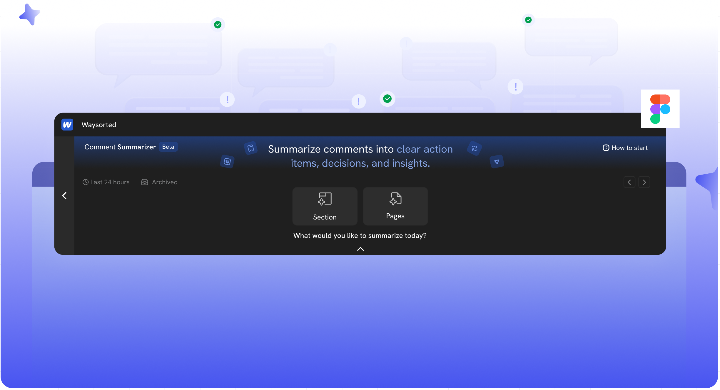 Comment Summarizer product hero